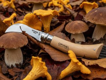 Couteau Opinel Champignon